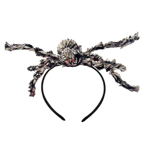 PLCPDM Lustiges Araneid Stirnband Geburtstag Party Cosplay Spiderling Kopfbedeckung Haarschmuck Halloween Kostüm Haarband von PLCPDM