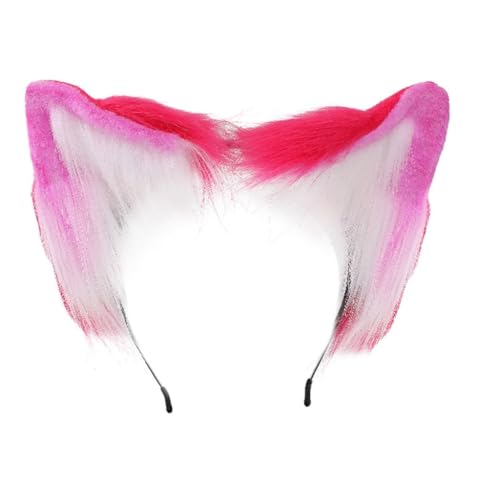 PLCPDM Niedlicher Cartoon-Kätzchen-Ohr-Haarreif für Damen, Halloween, Make-up-Stirnband für Karneval, Cosplay, Haarschmuck von PLCPDM