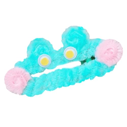 PLCPDM Plüsch-Haarnadeln in Froschform, Cartoon-Haarspange, Fotografie-Haarspange für Damen, Pferdeschwanz-Haarspange von PLCPDM