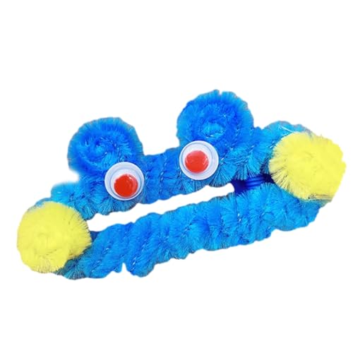 PLCPDM Plüsch-Haarnadeln in Froschform, Cartoon-Haarspange, Fotografie-Haarspange für Damen, Pferdeschwanz-Haarspange von PLCPDM