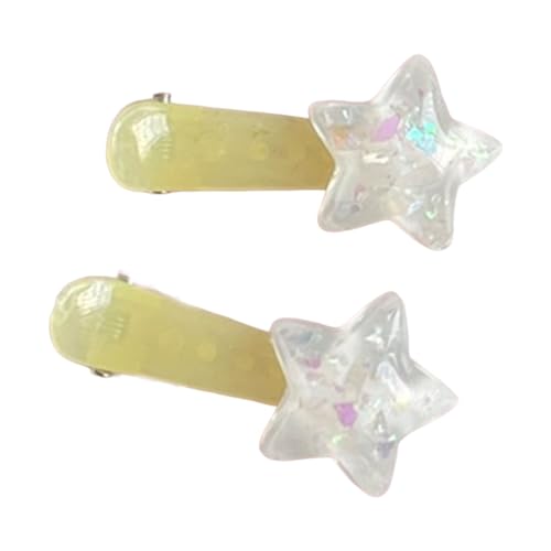PLCPDM Stern-Haarspange für Mädchen, Sternennadel, Stern-Haarschmuck, Stern-Haarspangen, Haarspangen, Haar-Piercing von PLCPDM
