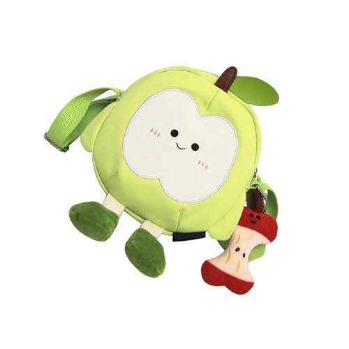 PLCPDM Stilvolle Unisex School Travel Rucksack Multi Taschenorganisation Obst Muster Umhängetaschen Praktische Tragetasche Ergonomisches Design Teen Girls Rucksäcke von PLCPDM