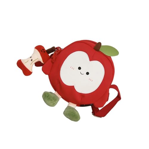 PLCPDM Stilvolle Unisex School Travel Rucksack Multi Taschenorganisation Obst Muster Umhängetaschen Praktische Tragetasche Ergonomisches Design Teen Girls Rucksäcke von PLCPDM