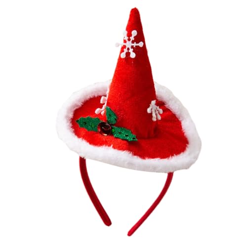 PLCPDM Stirnbänder mit weihnachtlichem Tierhorn, Haarschmuck für Mädchen und Damen, Feiertagsparty-Kopfbedeckung von PLCPDM