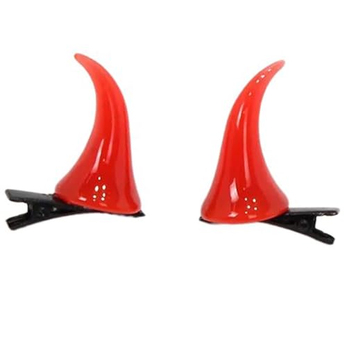 PLCPDM Strapazierfähiger Harz-Haarreif Gothicismus Kopfbedeckung Trendy Devil Unisex Kopfbedeckung Haarschmuck für Rollenspiele und Partys von PLCPDM