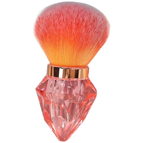 Professionelle Nägel Kunststaubkollektor Pinsel Mit Weichen Borsten Kristallform Pulver Remover Pinsel Make Up Pinsel von PLCPDM