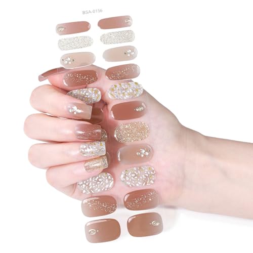 Schmetterling Gele Nägel Aufkleber Gele Nägel Wraps Plaids Nägel Nagellack Wraps Gele Nägel Streifen Nägel Kunst Dekoration Für Mädchen von PLCPDM