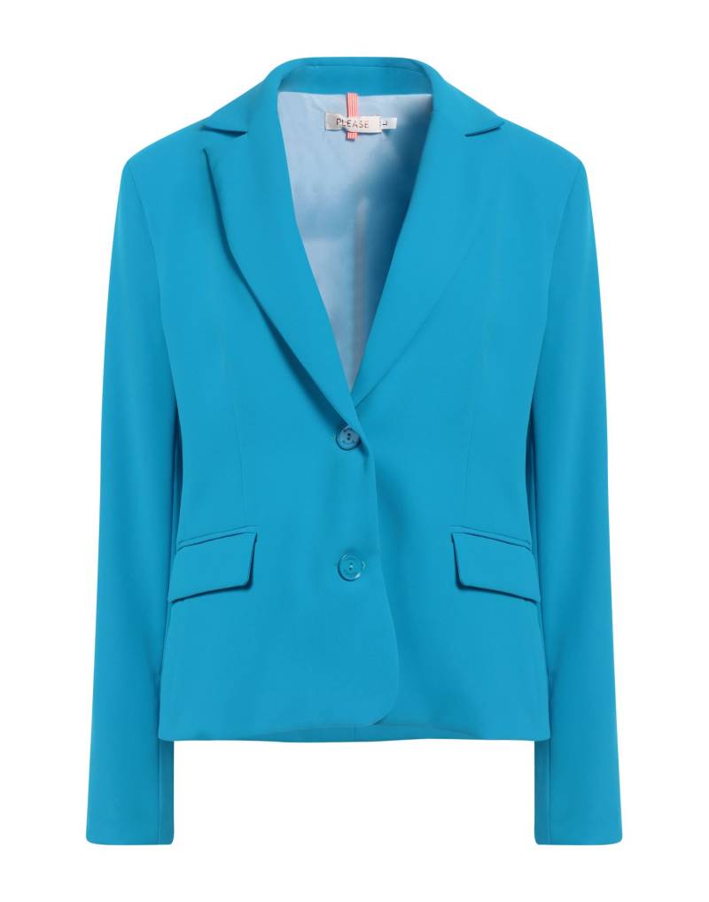 PLEASE Blazer Damen Azurblau von PLEASE