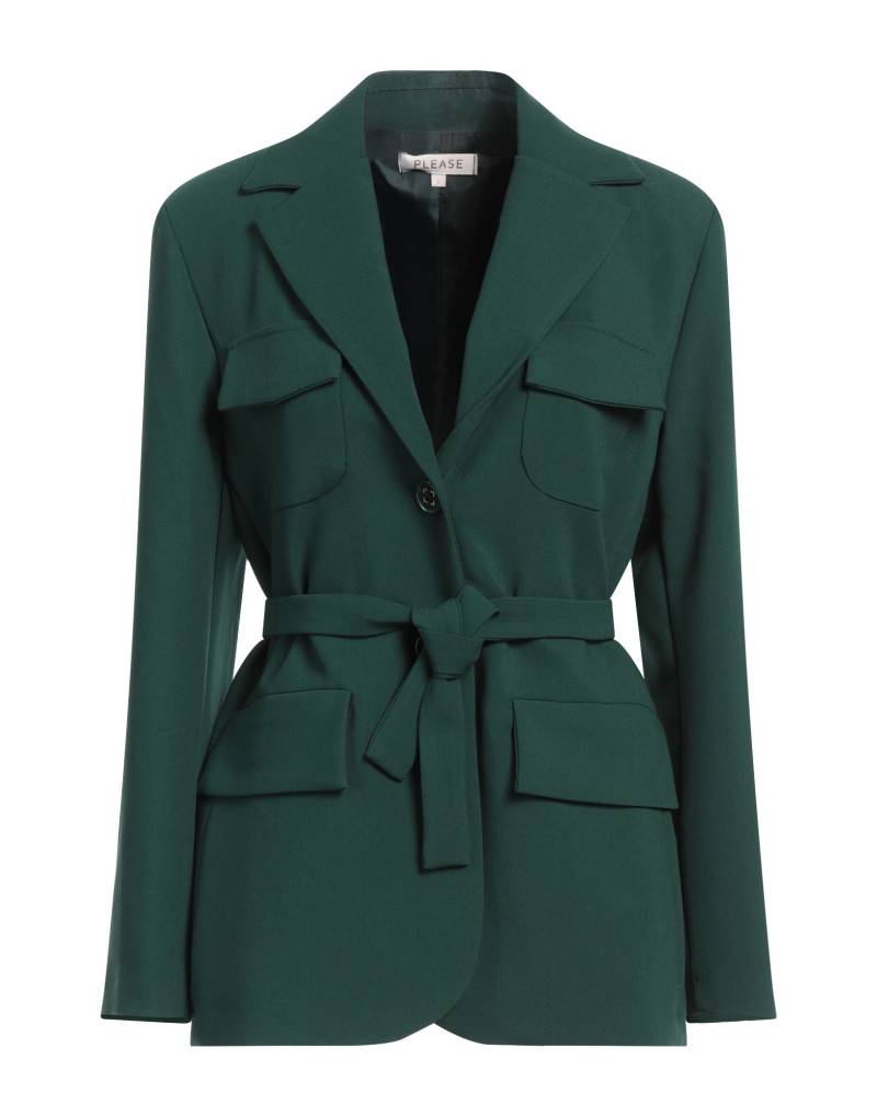 PLEASE Blazer Damen Dunkelgrün von PLEASE