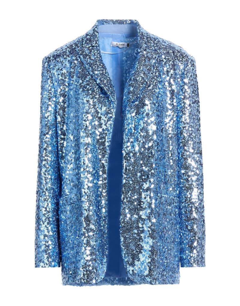 PLEASE Blazer Damen Hellblau von PLEASE