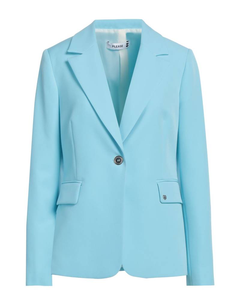 PLEASE Blazer Damen Himmelblau von PLEASE