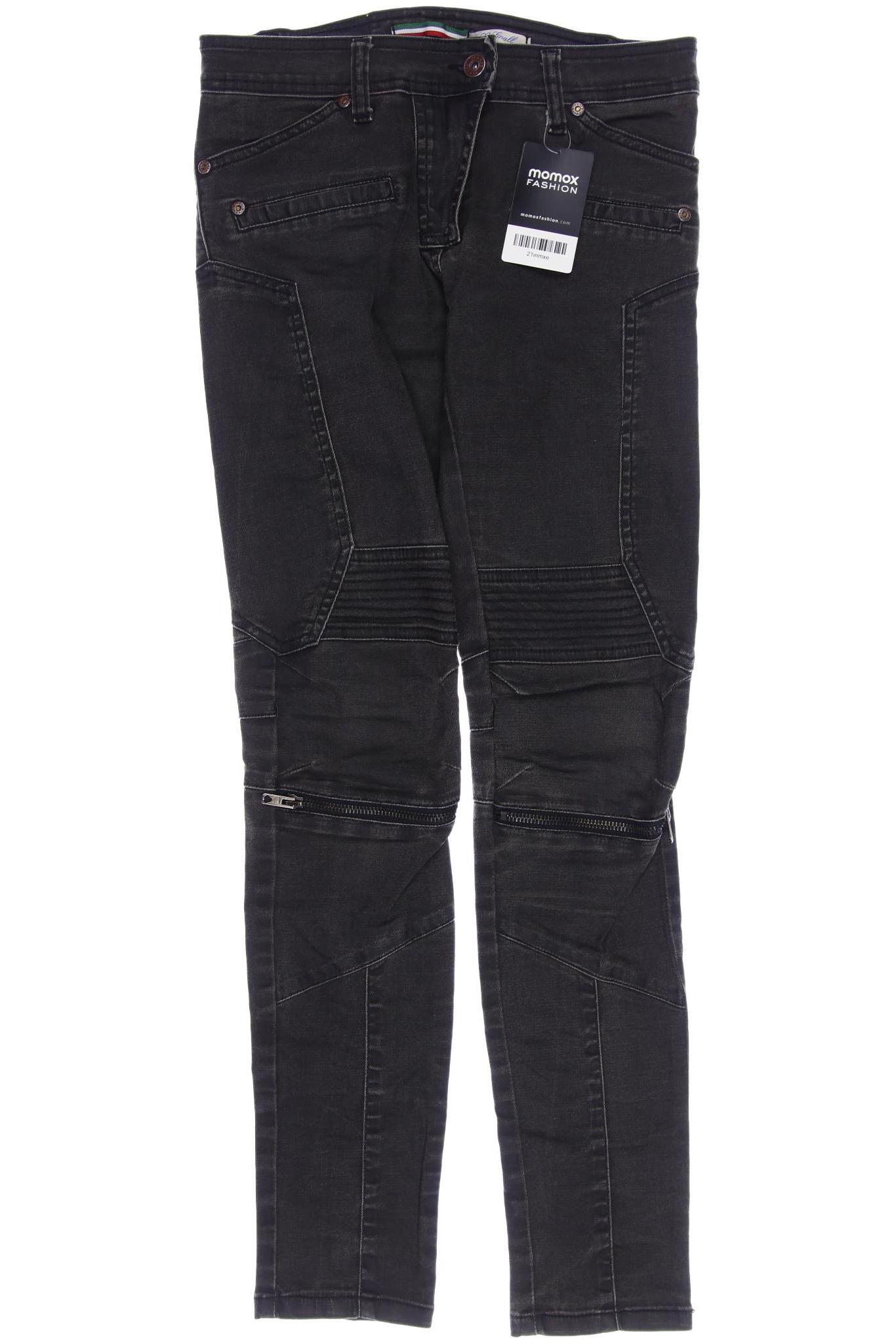 PLEASE Damen Jeans, schwarz von PLEASE