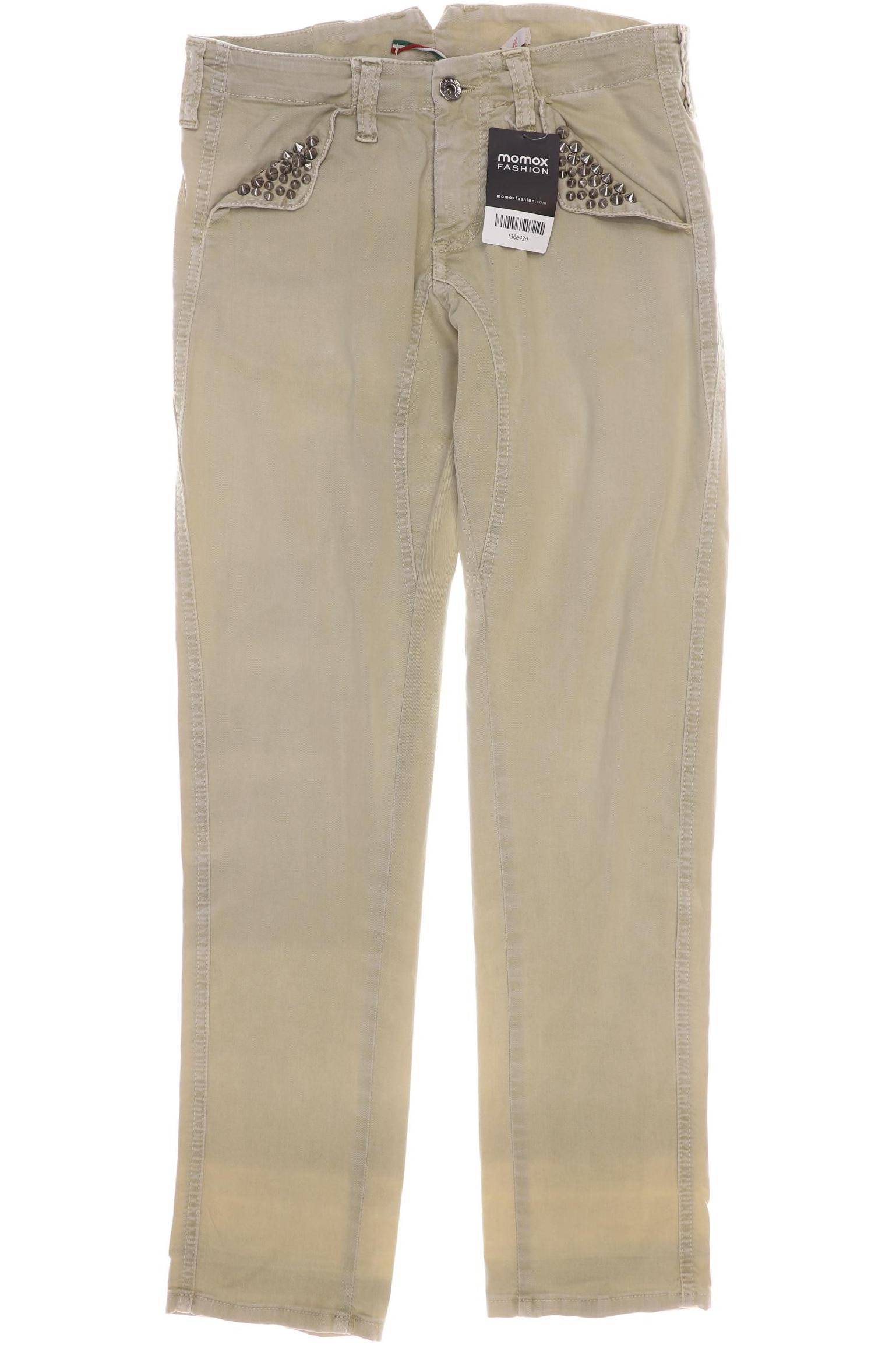 PLEASE Damen Jeans, beige von PLEASE