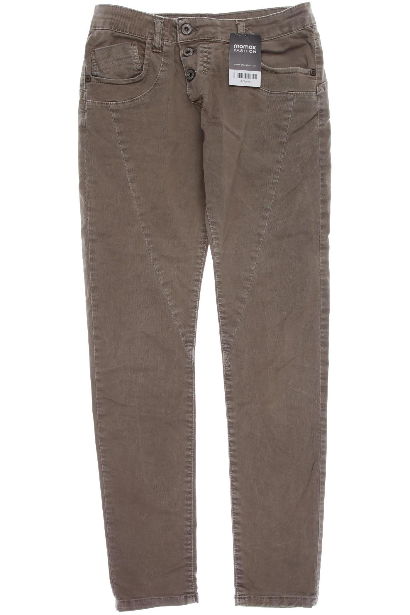 PLEASE Damen Jeans, beige von PLEASE