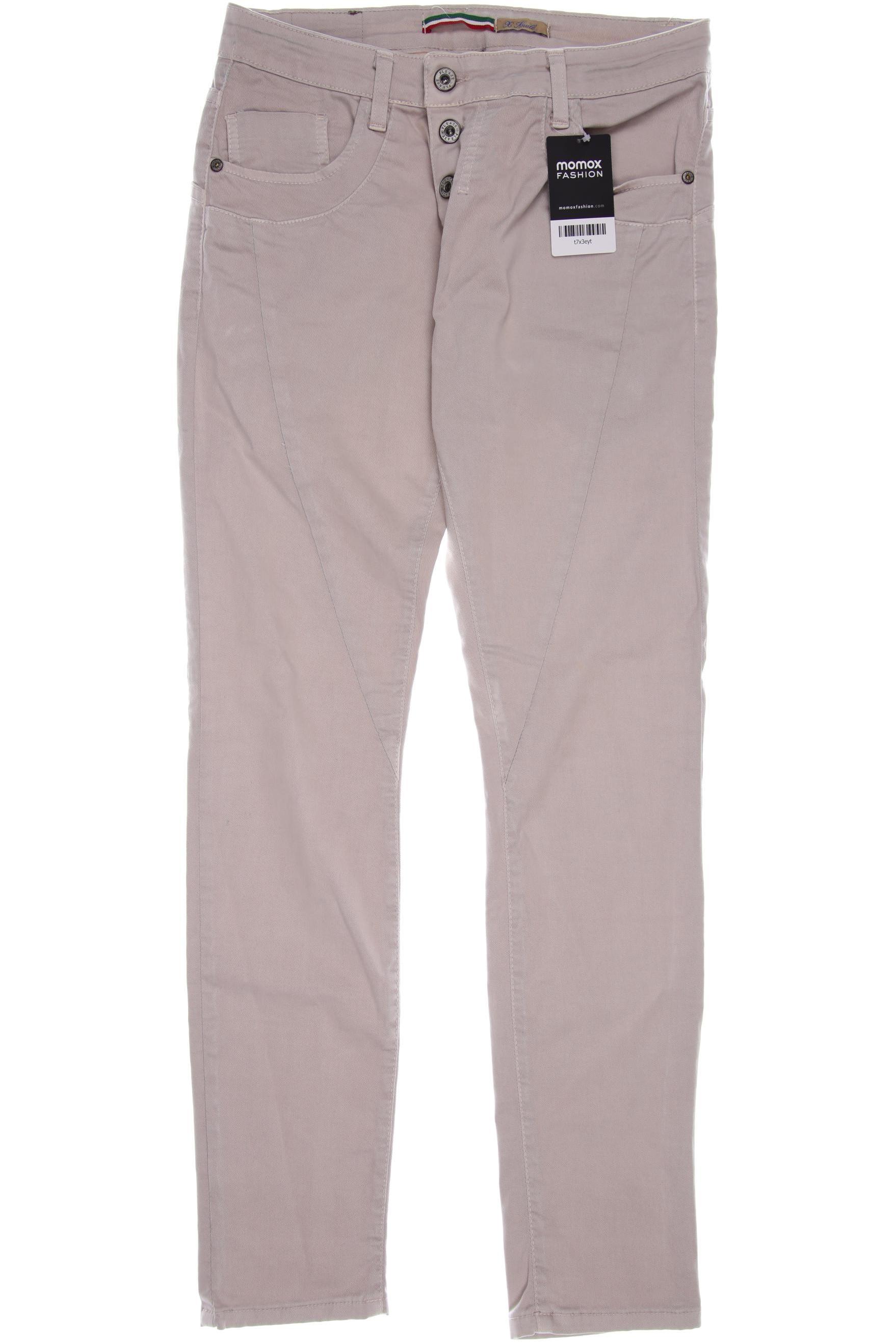 PLEASE Damen Jeans, beige von PLEASE