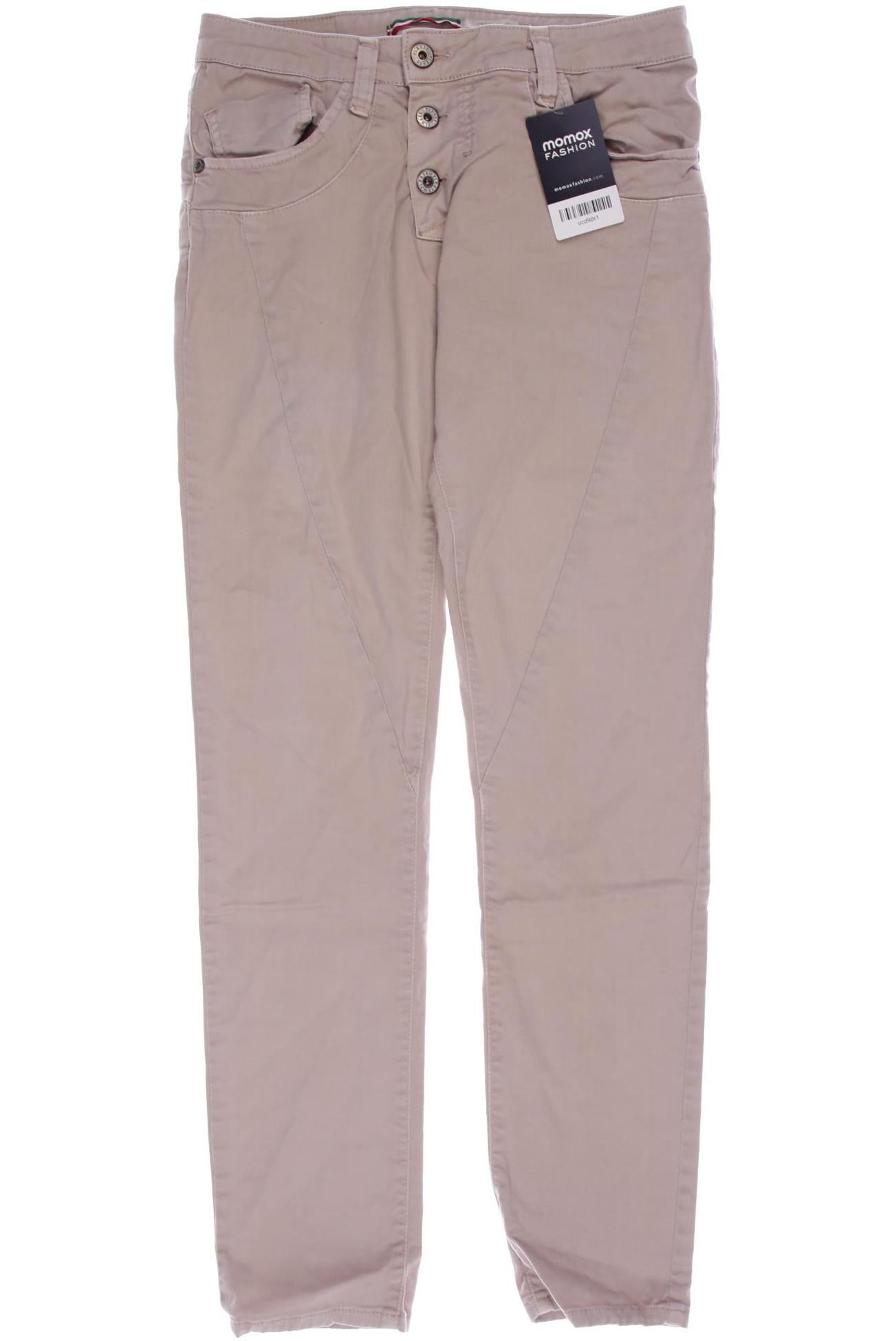 PLEASE Damen Jeans, beige von PLEASE