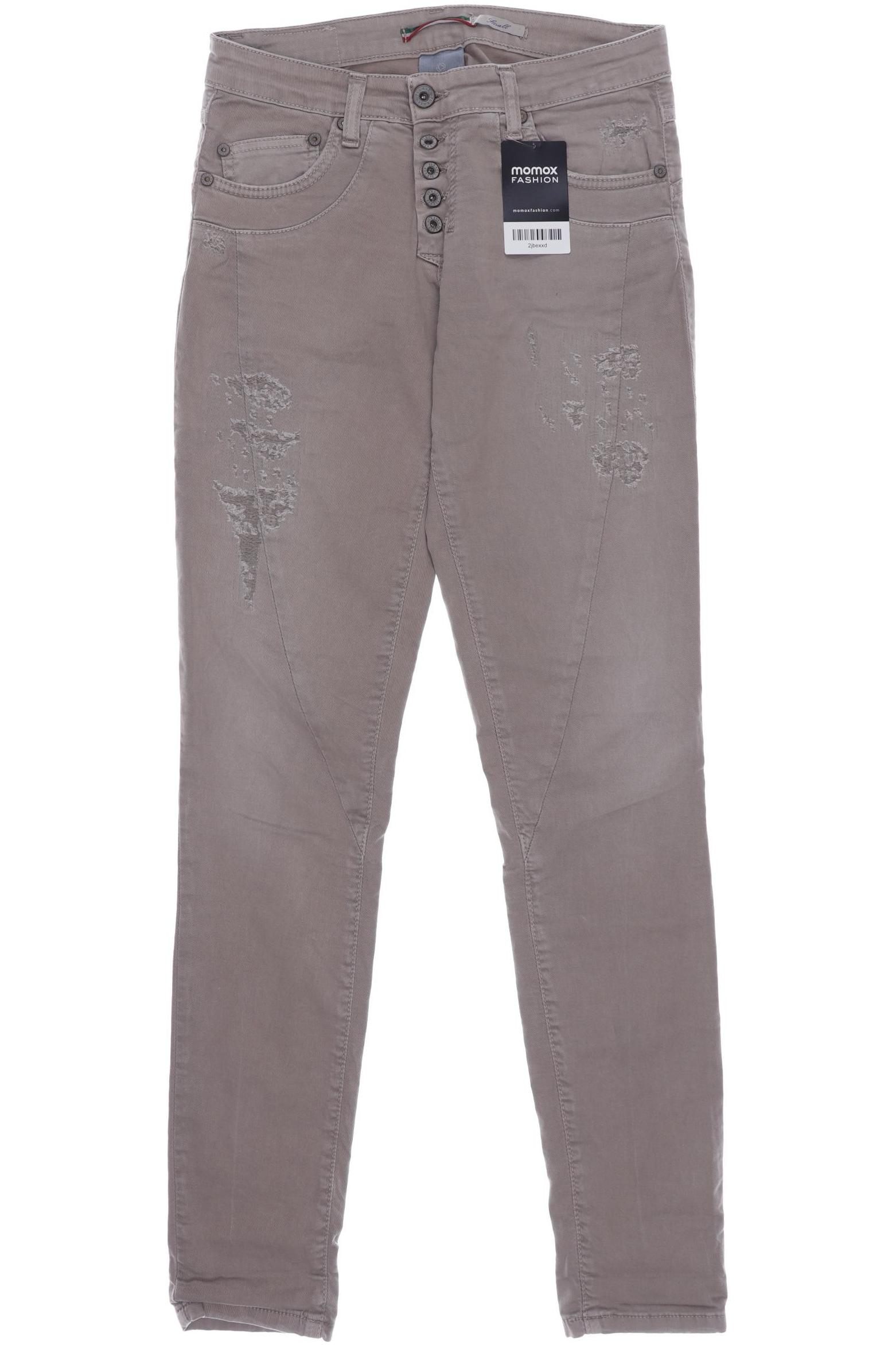 PLEASE Damen Jeans, beige von PLEASE