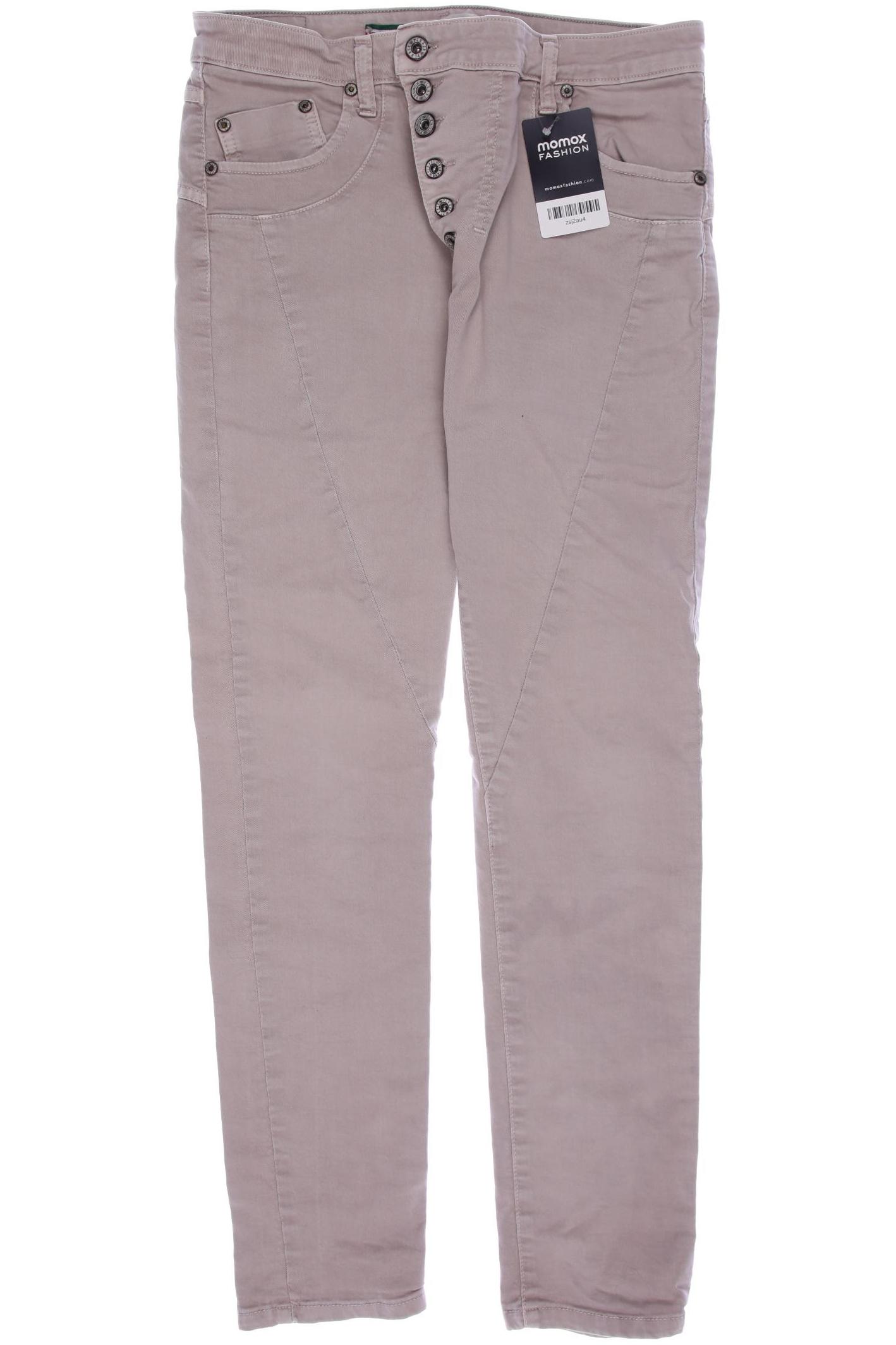 PLEASE Damen Jeans, beige von PLEASE