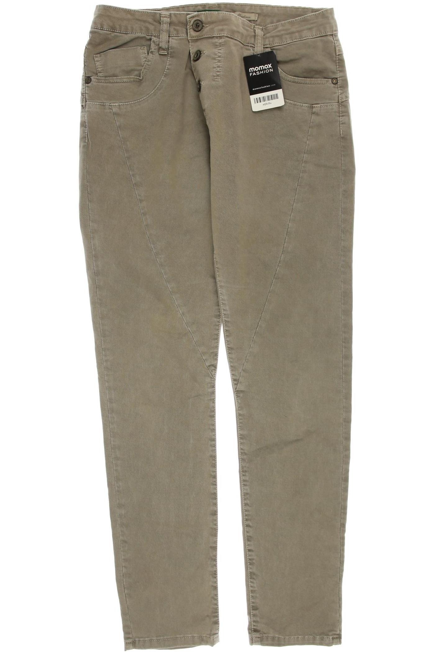 PLEASE Damen Jeans, beige von PLEASE