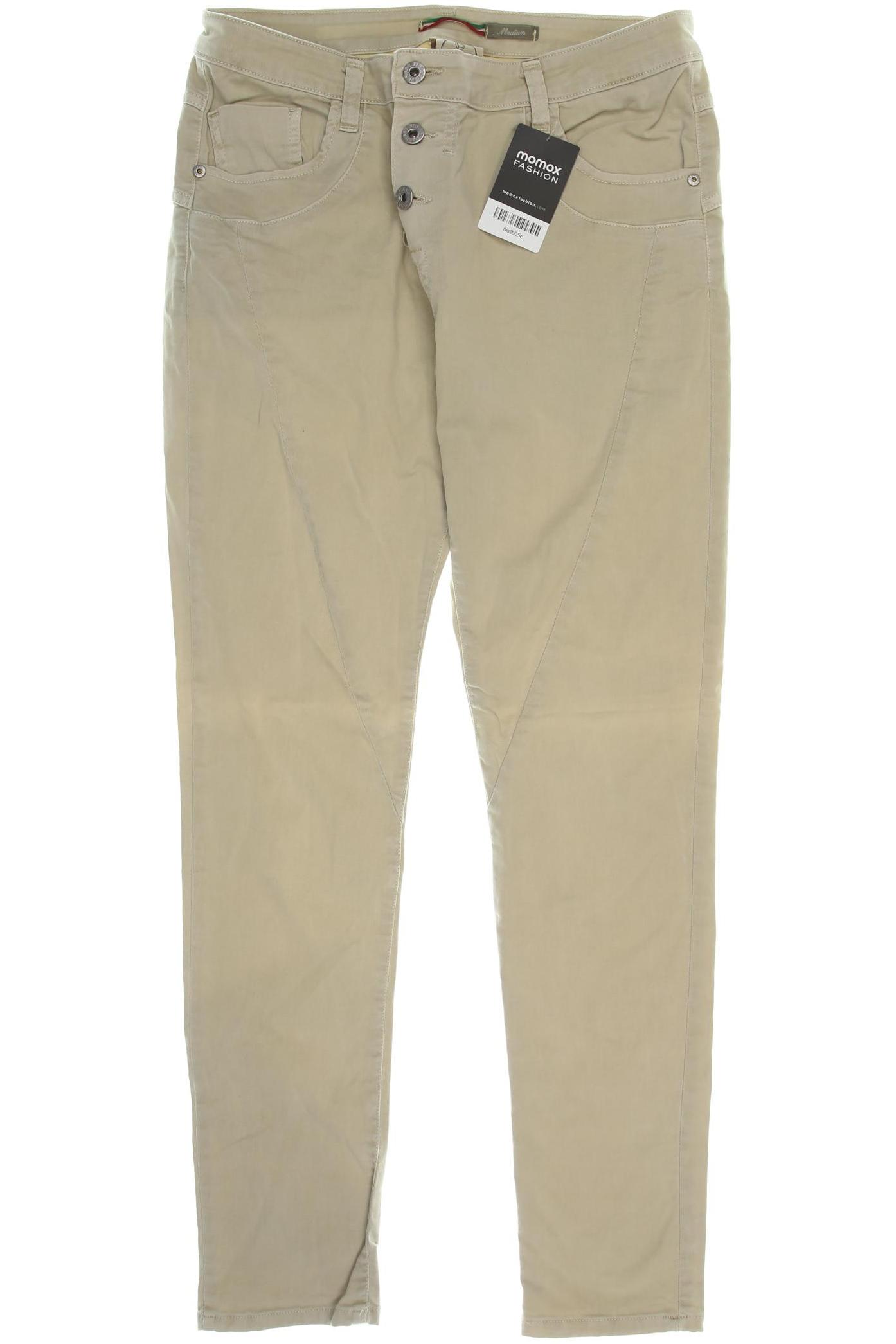 PLEASE Damen Jeans, beige von PLEASE