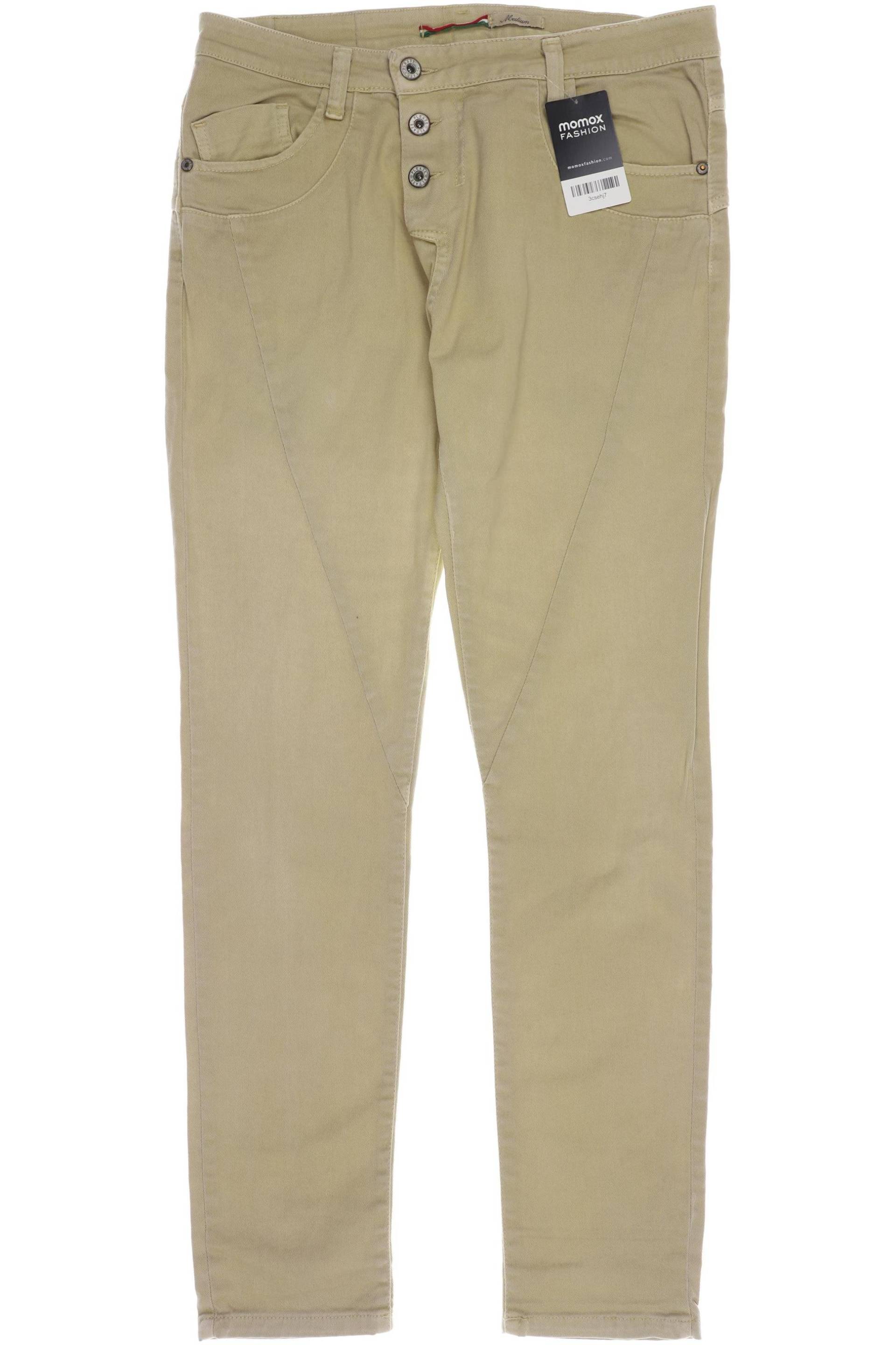 PLEASE Damen Jeans, beige von PLEASE