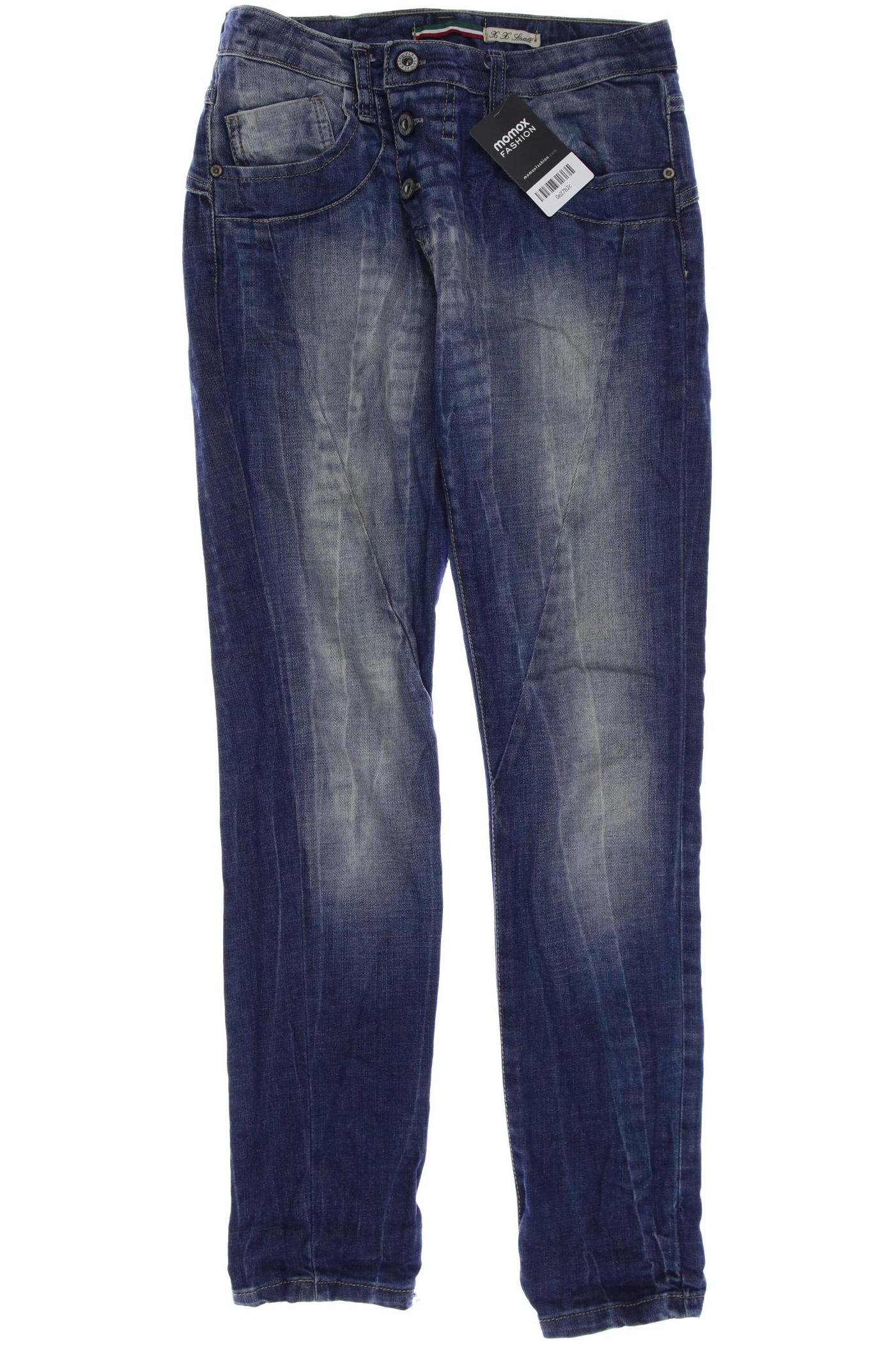 PLEASE Damen Jeans, blau von PLEASE