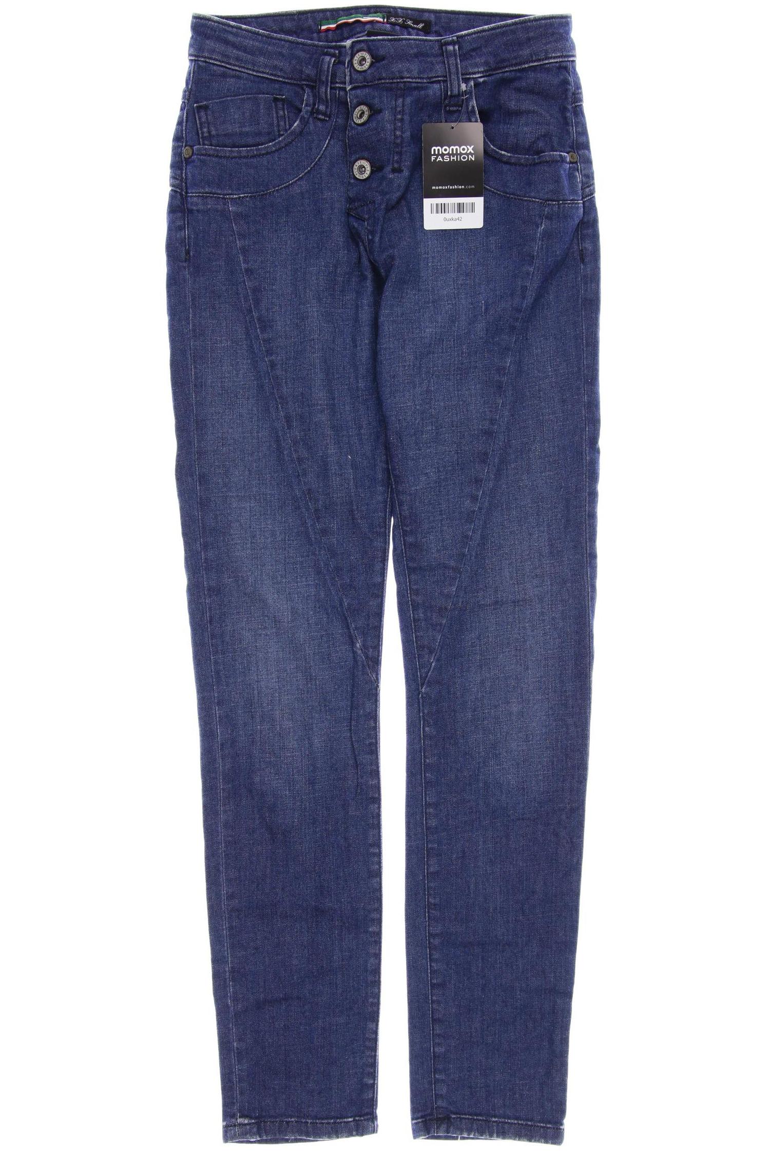 PLEASE Damen Jeans, blau von PLEASE