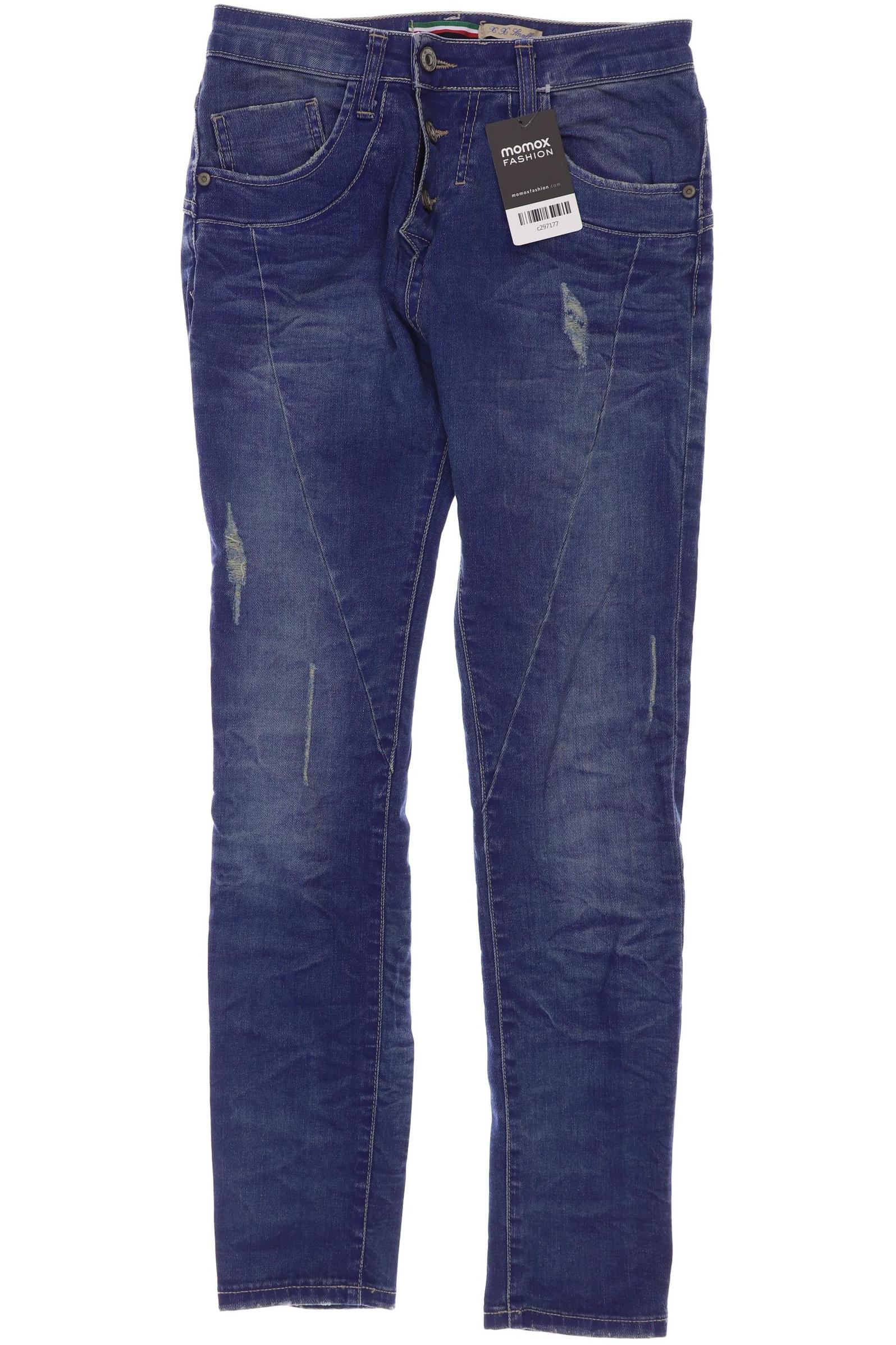 PLEASE Damen Jeans, blau von PLEASE