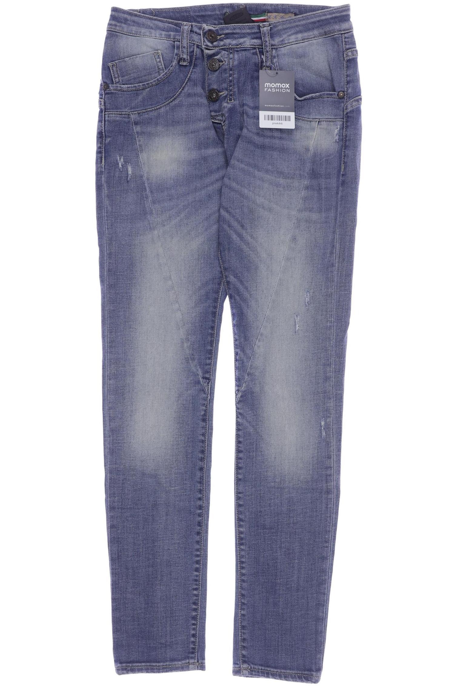 PLEASE Damen Jeans, blau von PLEASE