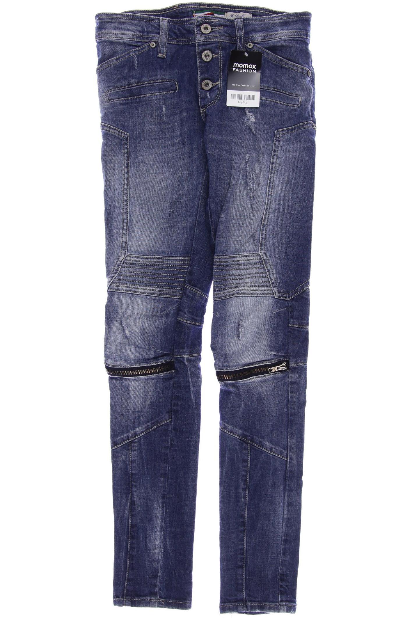 PLEASE Damen Jeans, blau von PLEASE