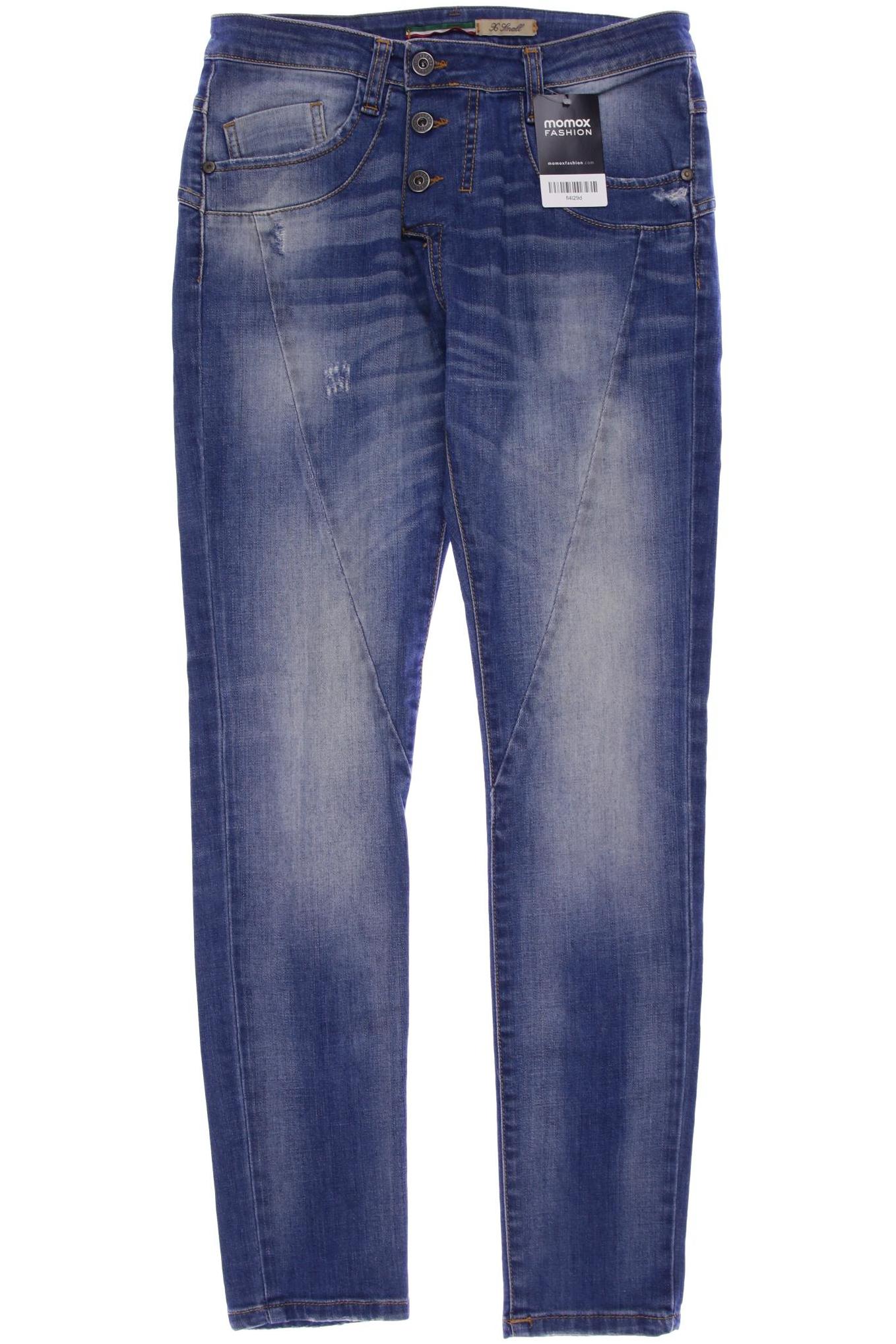 PLEASE Damen Jeans, blau von PLEASE