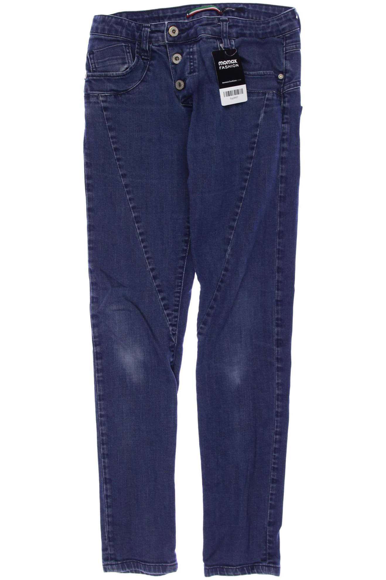 PLEASE Damen Jeans, blau von PLEASE