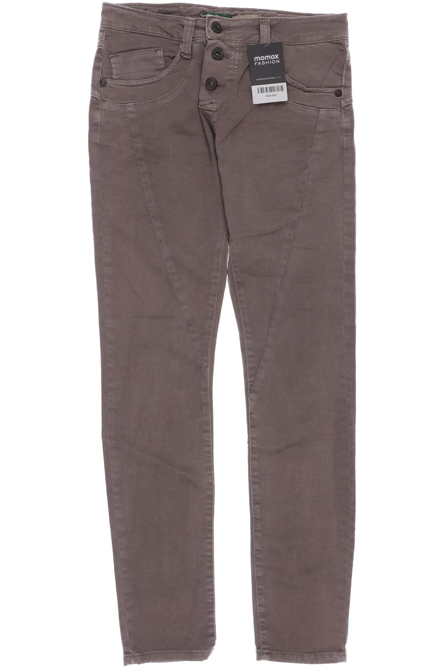 PLEASE Damen Jeans, braun von PLEASE