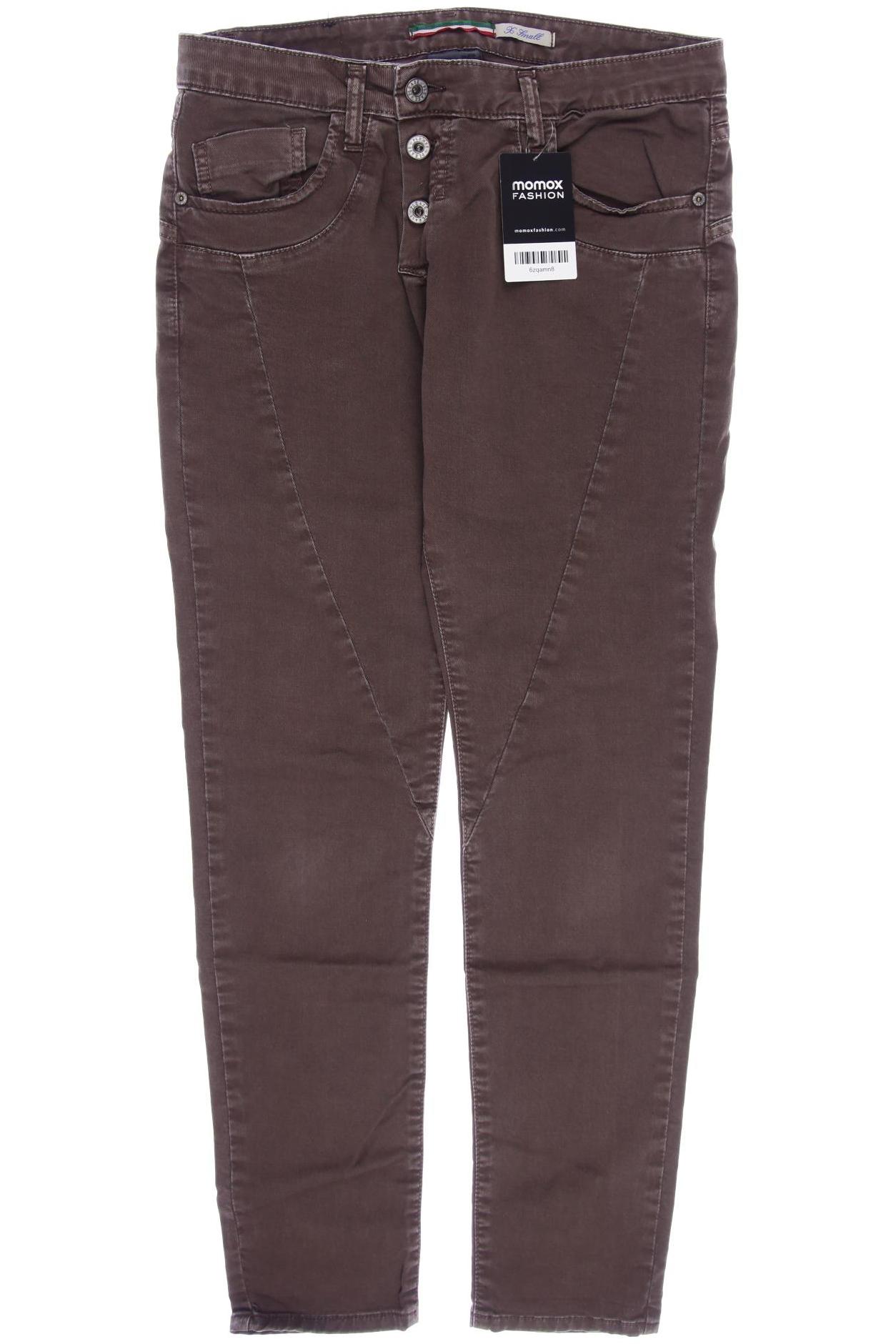 PLEASE Damen Jeans, braun von PLEASE