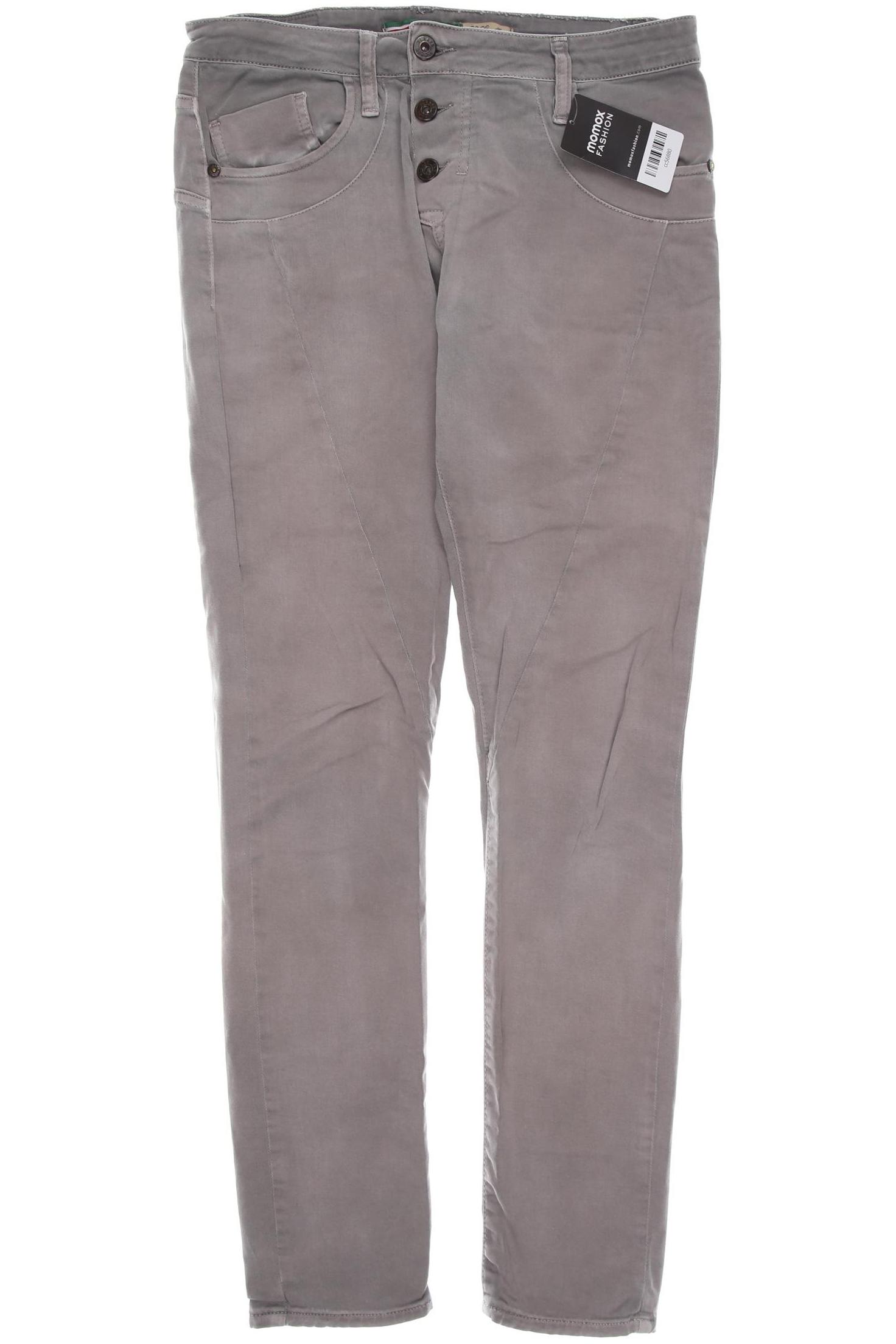 PLEASE Damen Jeans, grau von PLEASE