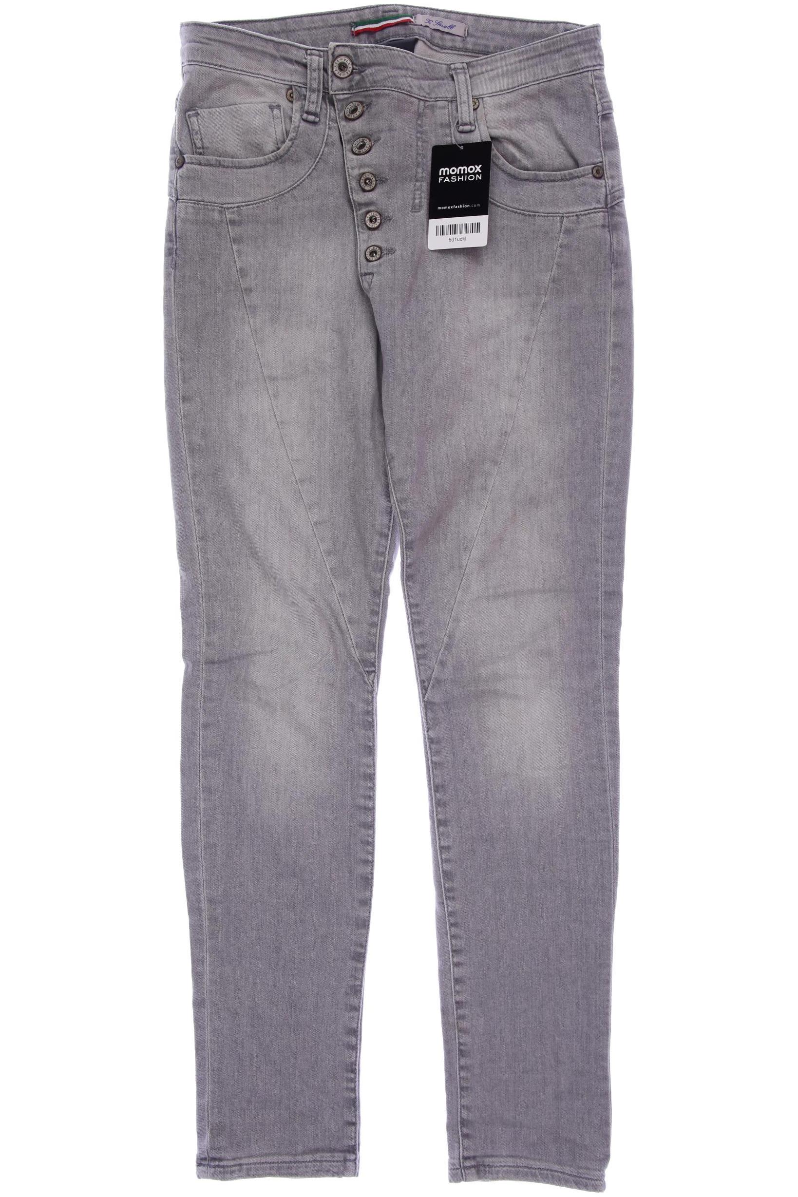 PLEASE Damen Jeans, grau von PLEASE