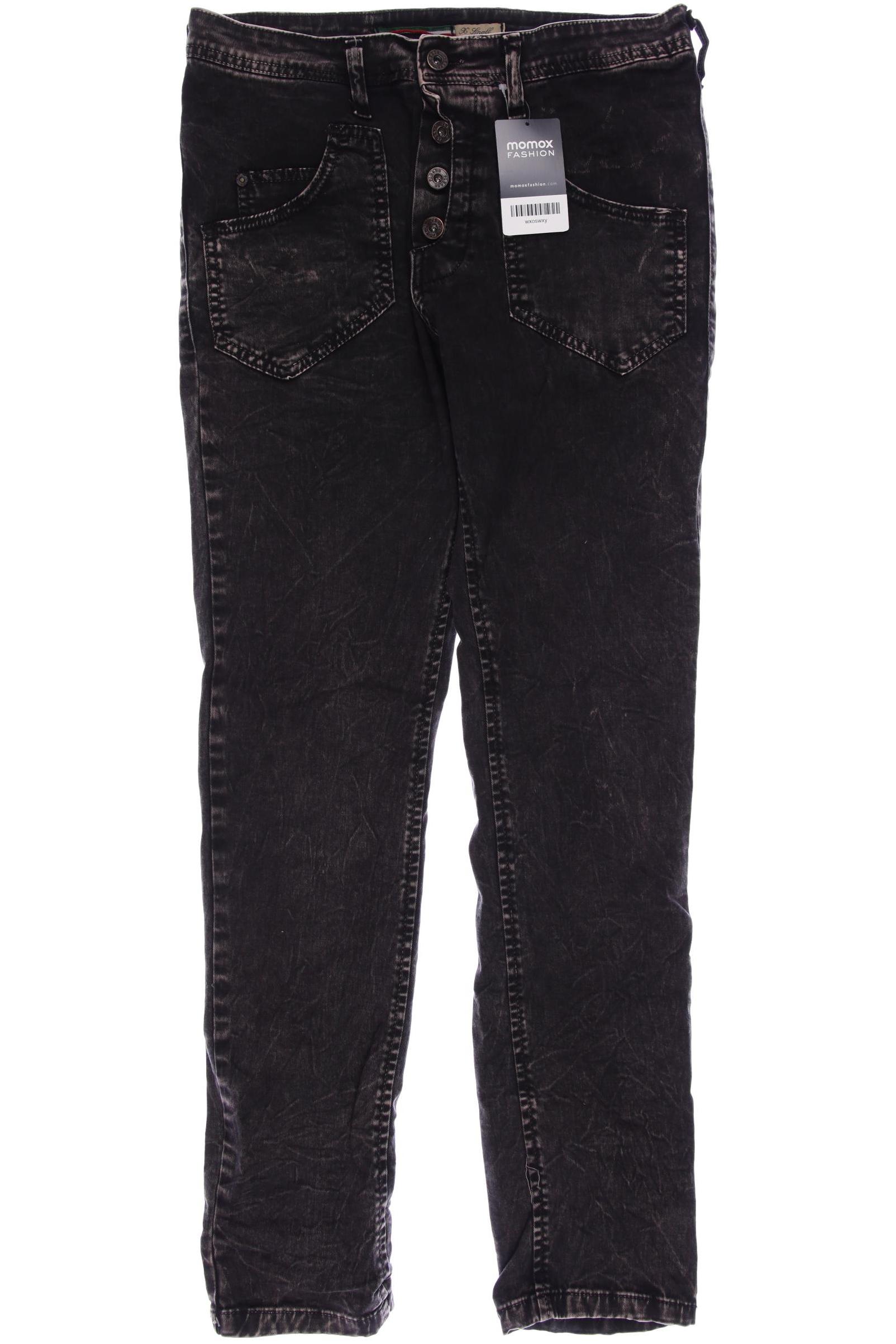 PLEASE Damen Jeans, grau von PLEASE