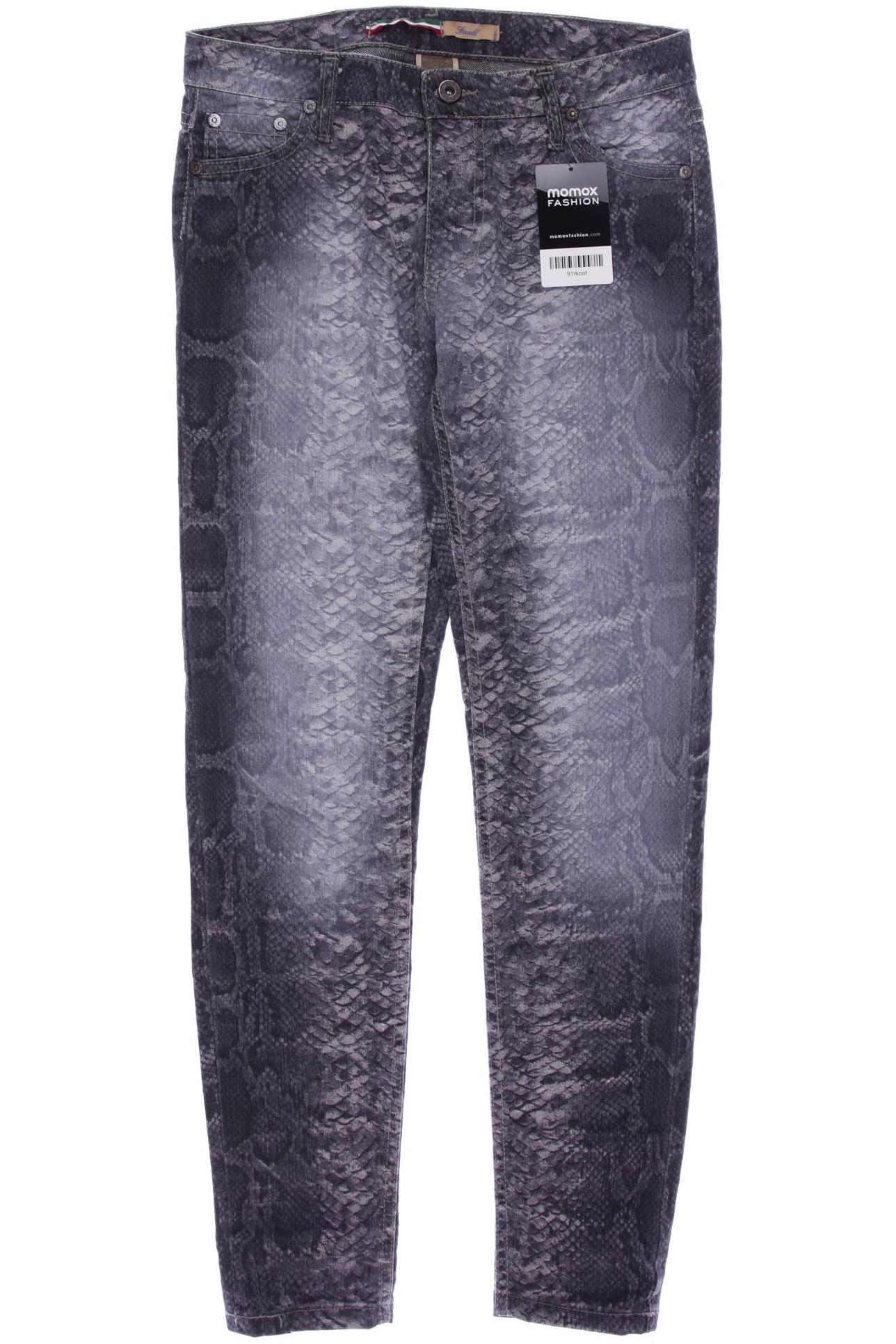 PLEASE Damen Jeans, grau von PLEASE