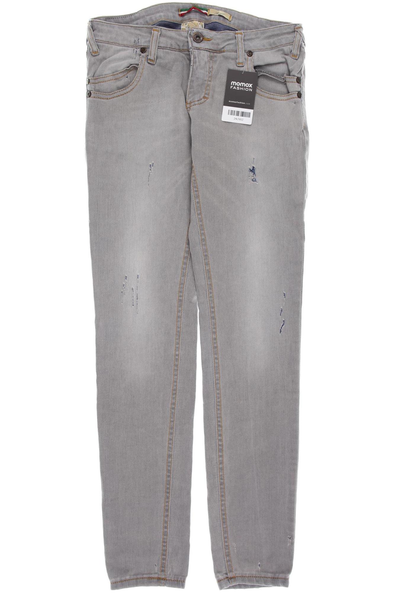 PLEASE Damen Jeans, grau von PLEASE