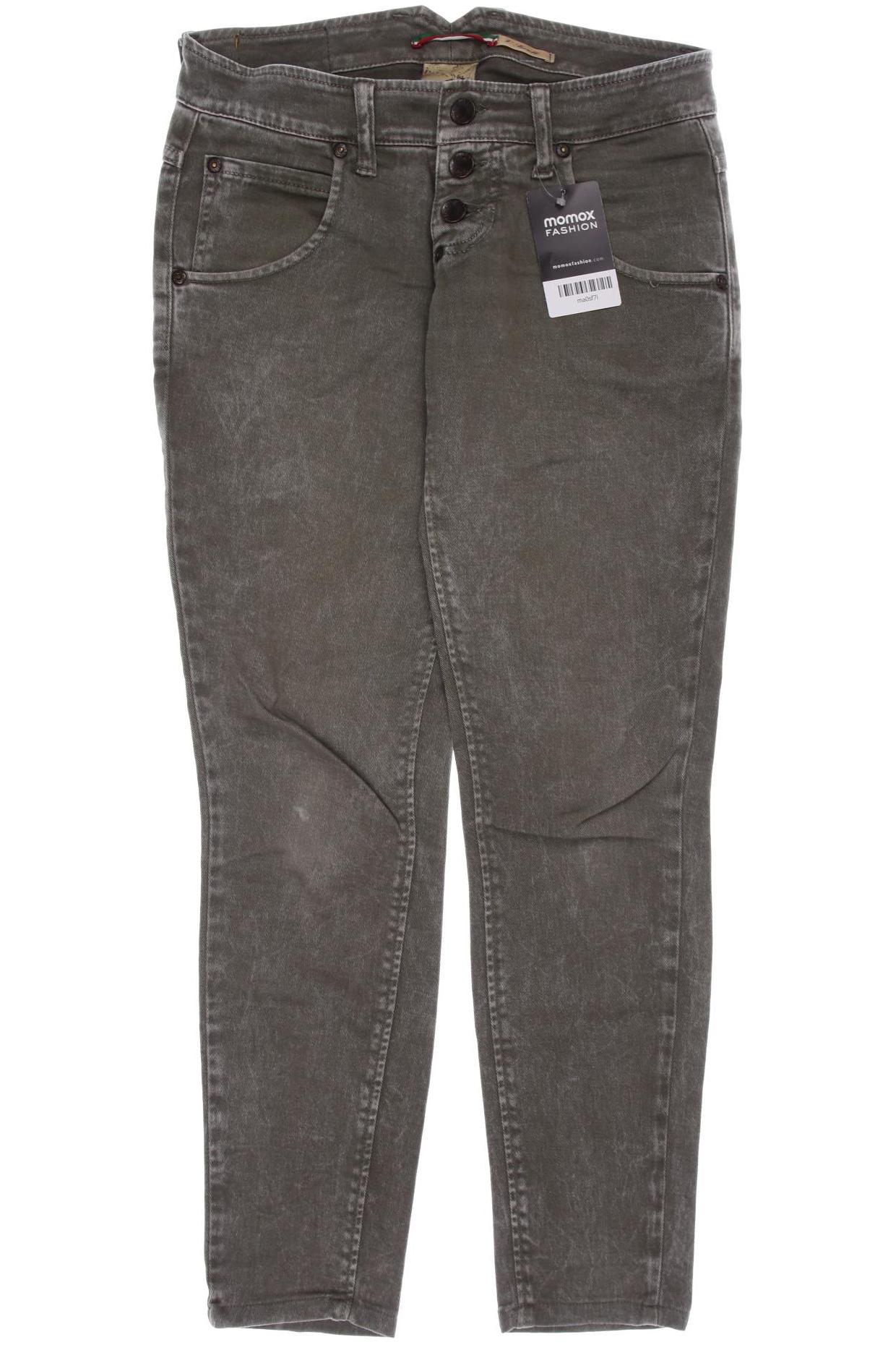 PLEASE Damen Jeans, grün von PLEASE