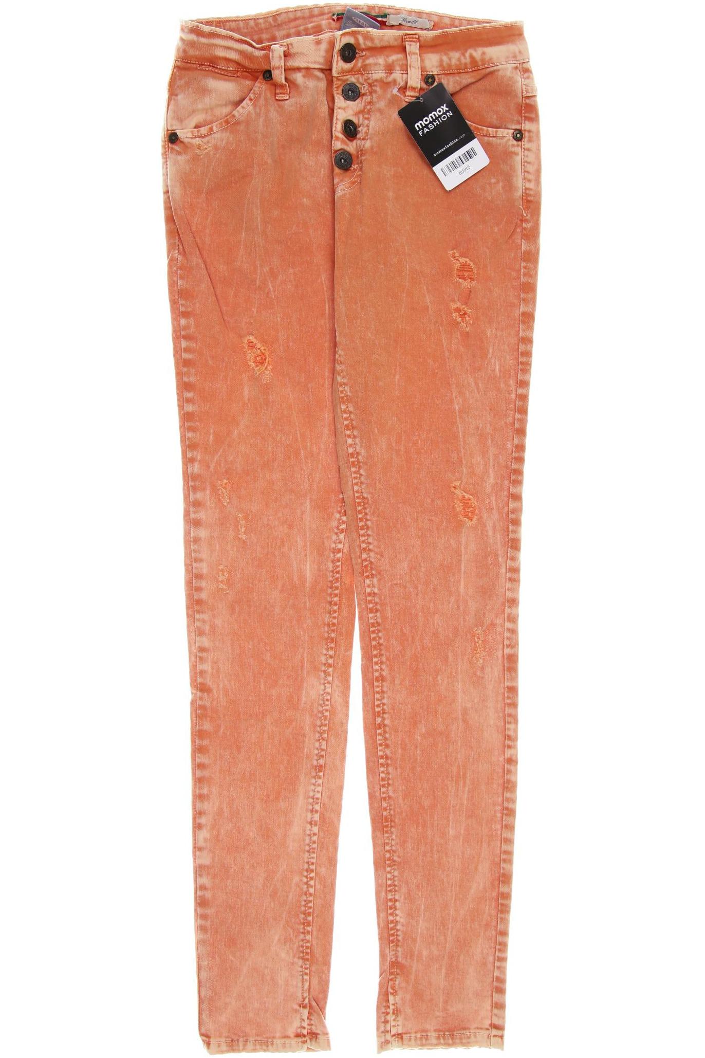 PLEASE Damen Jeans, orange von PLEASE