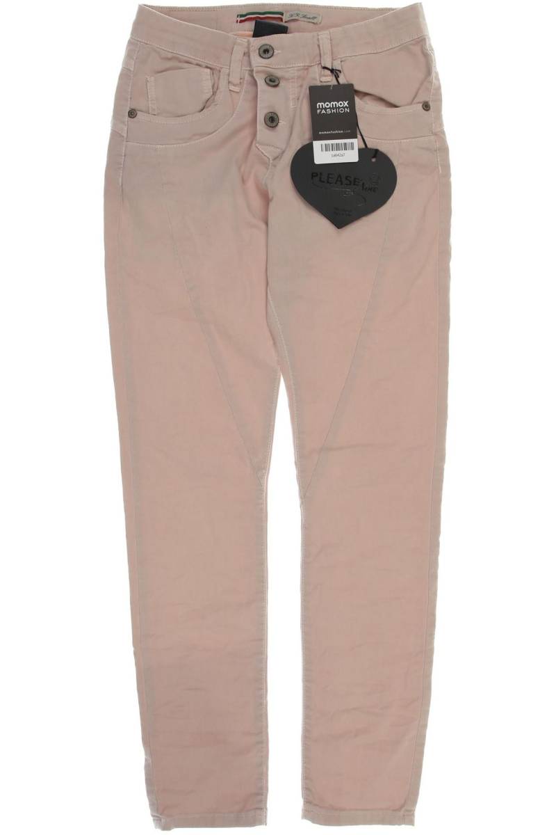 PLEASE Damen Jeans, pink von PLEASE