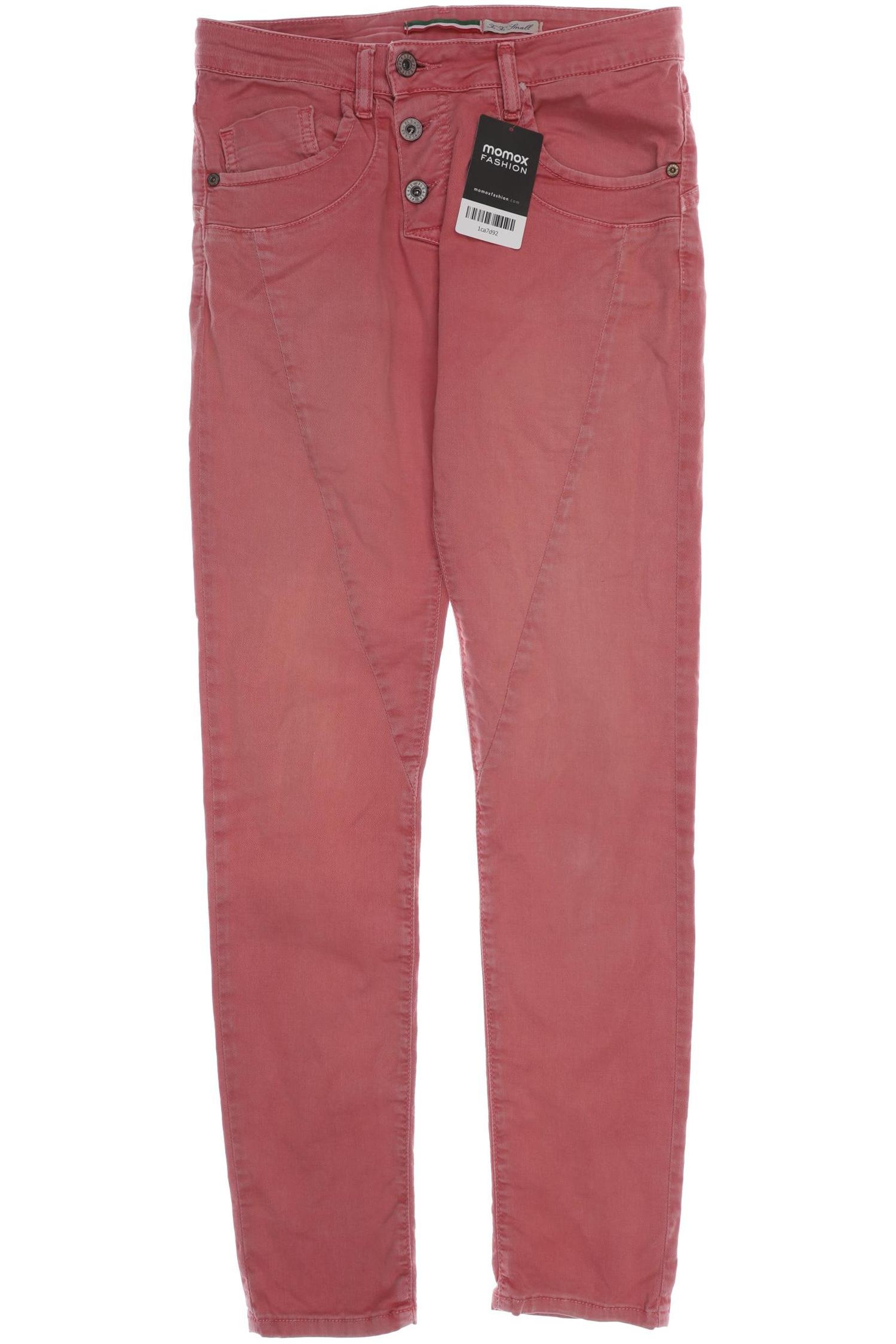 PLEASE Damen Jeans, pink von PLEASE