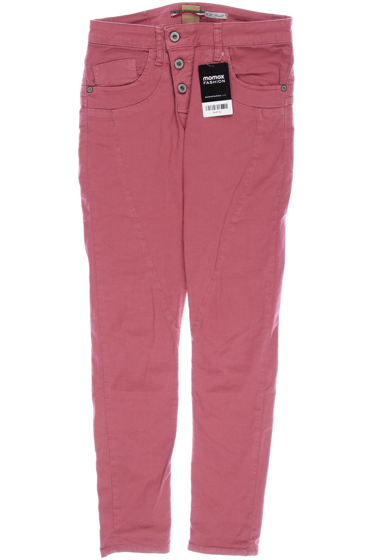 PLEASE Damen Jeans, pink von PLEASE