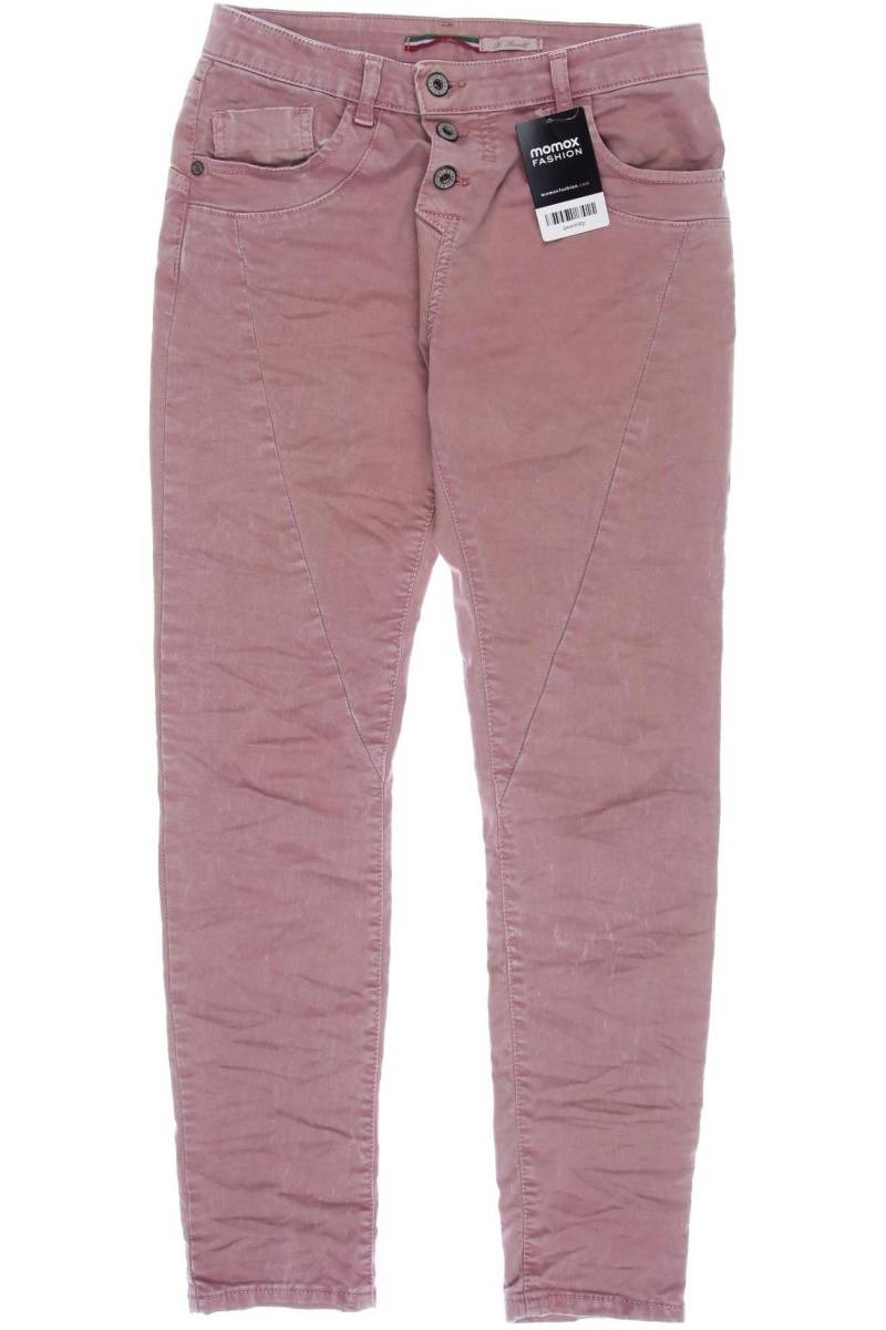 PLEASE Damen Jeans, pink von PLEASE