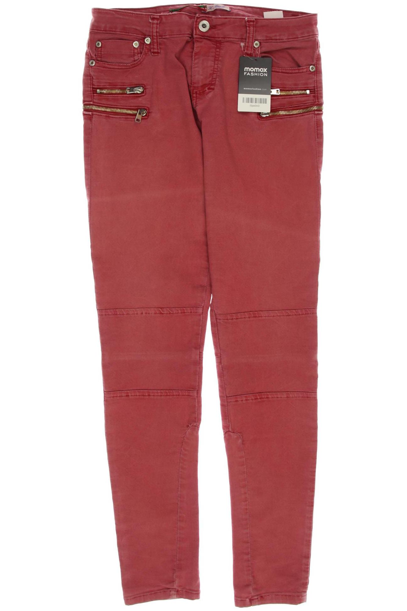 PLEASE Damen Jeans, rot von PLEASE