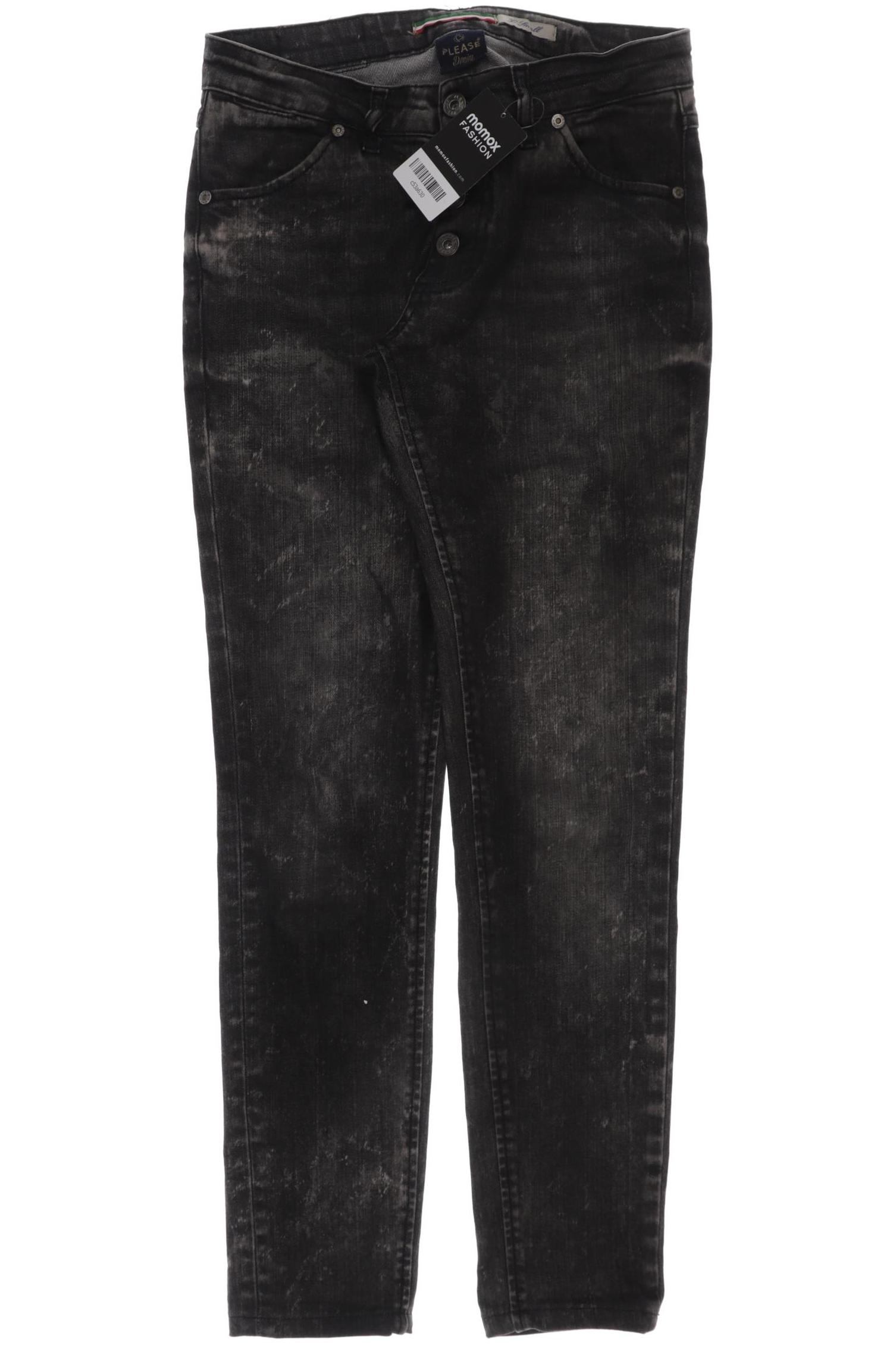 PLEASE Damen Jeans, schwarz von PLEASE