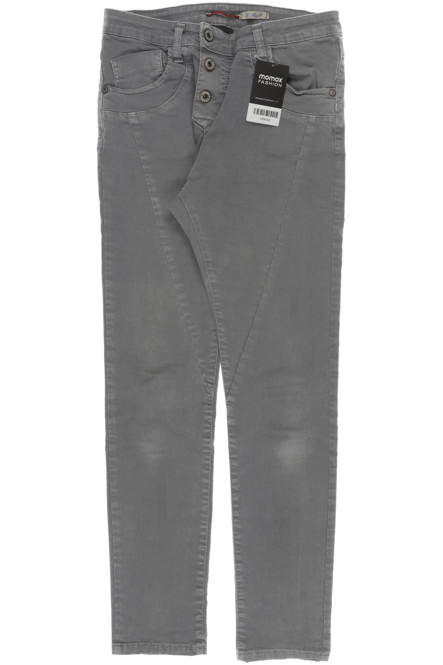 PLEASE Damen Jeans, grau von PLEASE