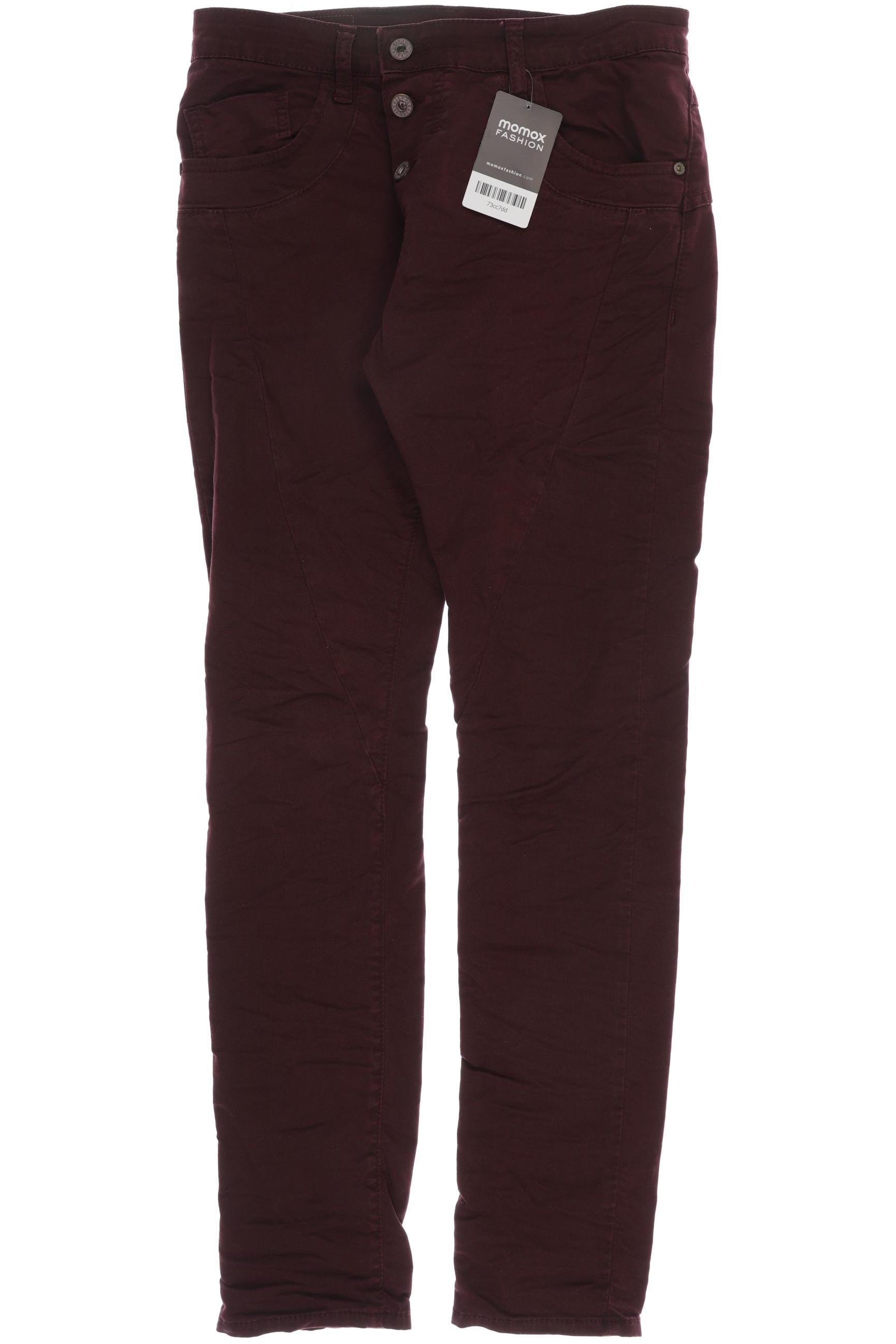 PLEASE Damen Jeans, rot von PLEASE