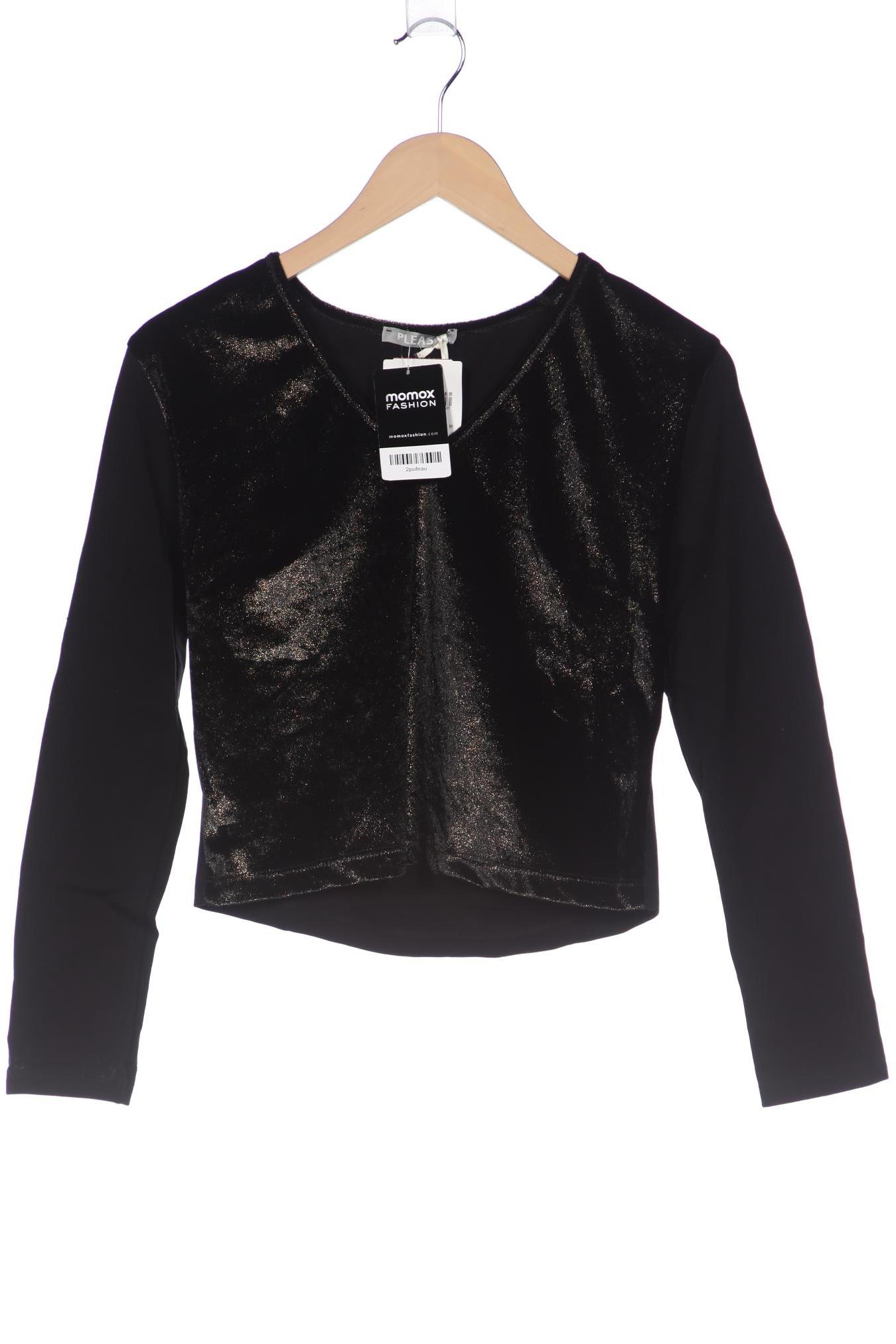 PLEASE Damen Langarmshirt, schwarz von PLEASE